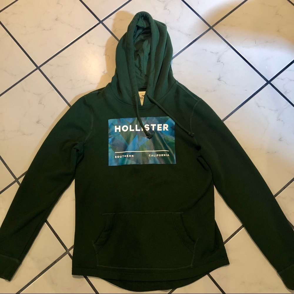 Hollister Hoodie Green